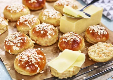 Morotsbullar med havre