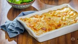 غراتان البطاطس مع الجبنة