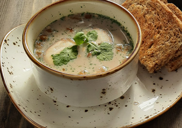 Kermainen sienikeitto