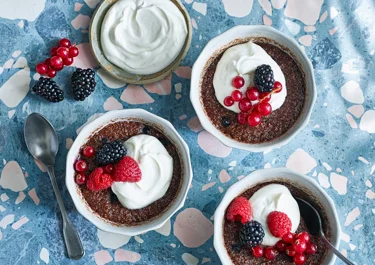 Chocolate baked oats