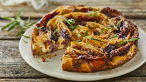 Filodejstærte med brie