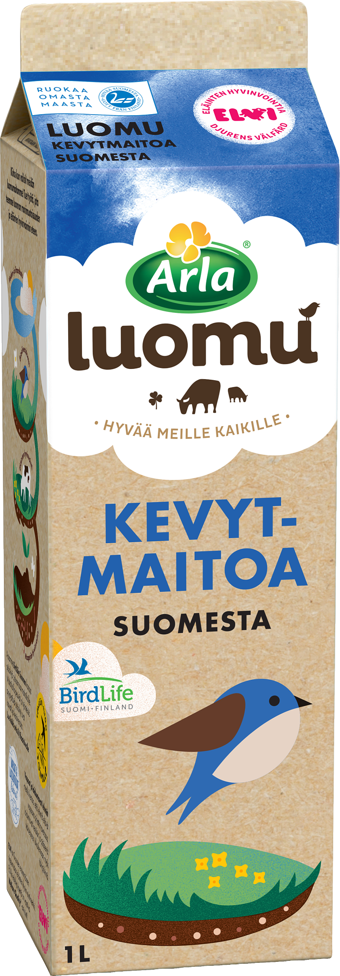 Arla luomu kevytmaito 1L
