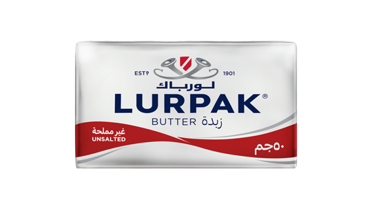 زبدة غير مملحة