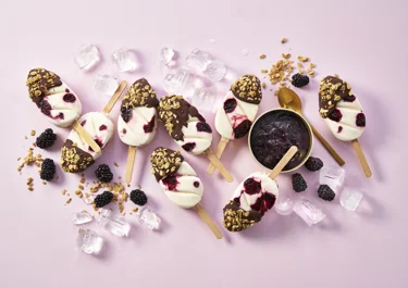 Bevroren yoghurtlolly's