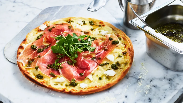 Pizzadeeg met aardappel