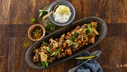 Samosa - Vegetarisk opskrift med raita af mynte | Arla