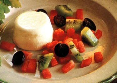 Pannacotta på yoghurt