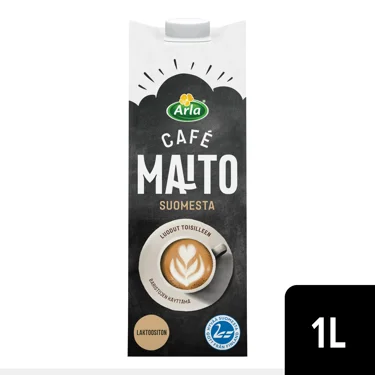 Arla café-maito laktoositon 1L (UHT)