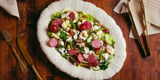 Uuden vuoden juustosalaatti