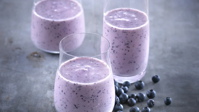 Blauwebessensmoothie