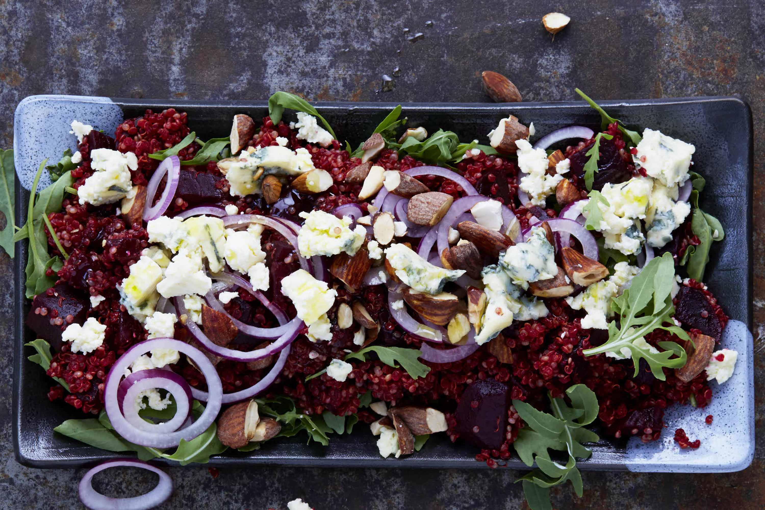 Rote Bete Quinoa Salat