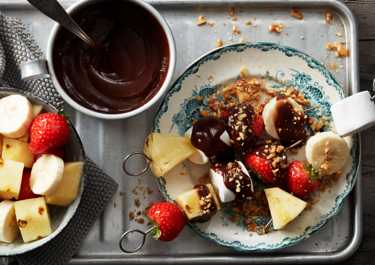 Chokoladefondue