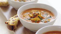 Kippensoep met curry