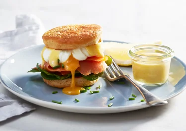 Ägg benedict med lax