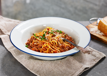 Eenvoudige spaghetti Bolognese