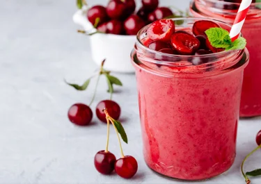 Cranberry Milkshake