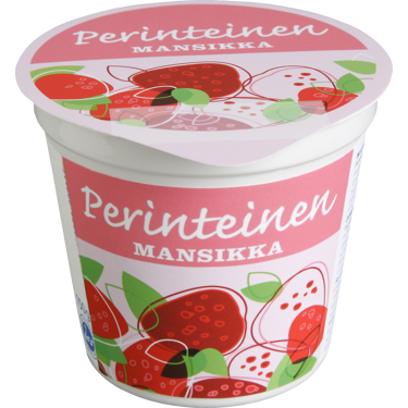 Perinteinen mansikkajogurtti 150g