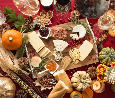 Thanksgiving cheese board