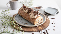 Tiramisu-kääretorttu