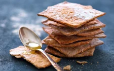 Speltknækbrød med sesamfrø