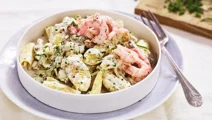 Krämig räkpasta