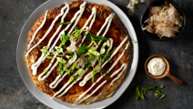 Okonomiyaki - Japanske madpandekager