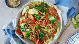Teriyaki nudler