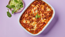 Lasagne med spidskålsblade