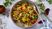 Salat med ingrid ærter