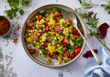 Salat med ingrid ærter