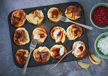 Pannkaksmuffins
