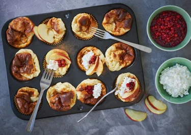 Pancake muffins recipe