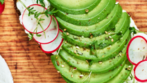 Smørrebrød med flødeost og avocado
