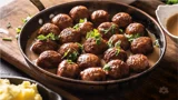 ستروغونوف بكرات اللحم