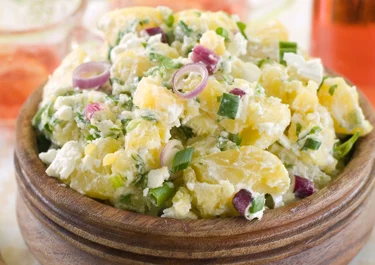 Potato Salad with Horseradish Dressing