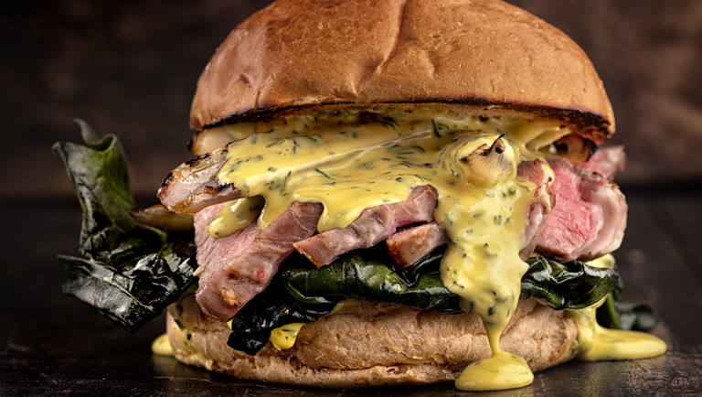 Rib Eye Burger
