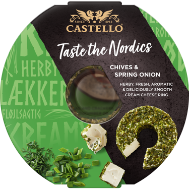 CASTELLO® Bieslook & Lente Ui Roomkaas Ring