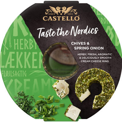 CASTELLO® Bieslook & Lente Ui Roomkaas Ring