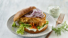 Fiskeburger med tatarsauce
