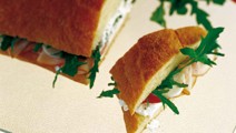 Dubbelmacka med cottage cheese