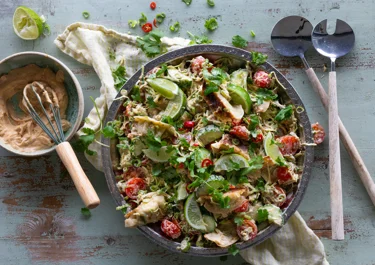 Gyoza salat