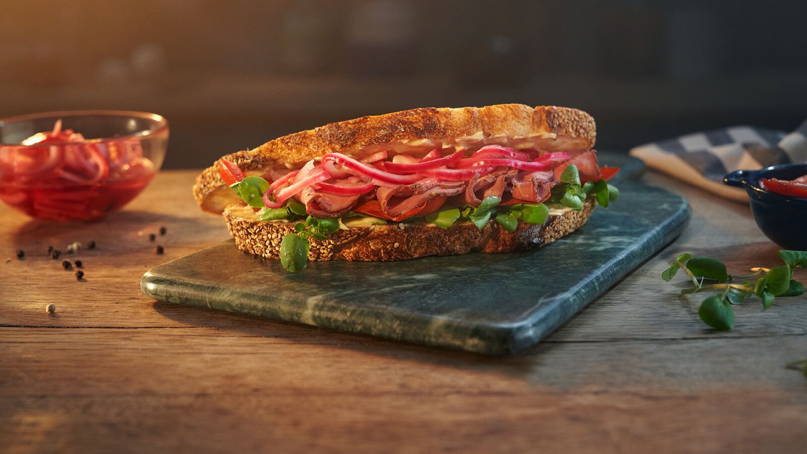 Roast beef sandwich recipe | Lurpak®