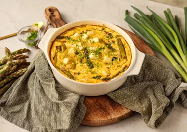 Asparagus frittata