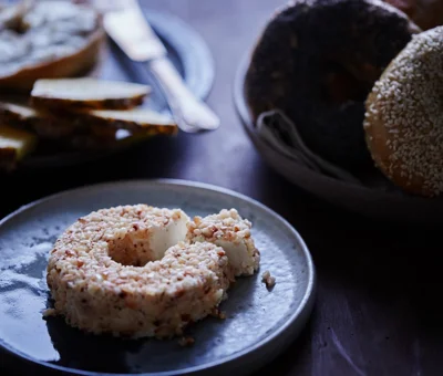 Bagels with Pineapple Cheese