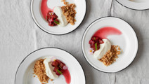 Rabarberdessert