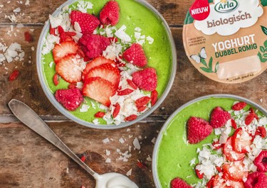 Groene smoothie bowl