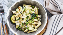 Pasta med zucchini