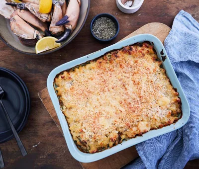 Crab Mac and Cheese