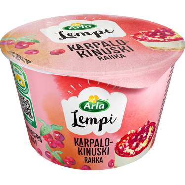 Arla Lempi rahka karpalo-kinuski 200g laktoositon