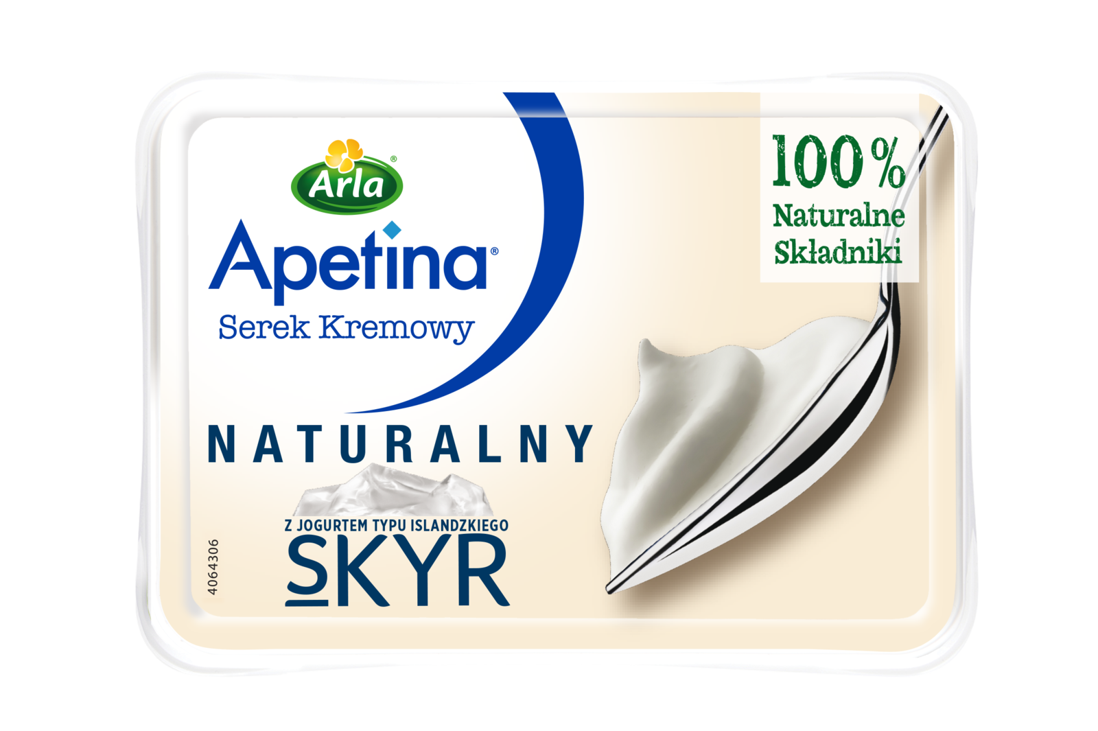 Serek Kremowy z Jogurtem typu Islandzkiego Skyr 125g